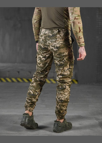 Тактические мужские штаны джоггеры черные No Brand (317349886)