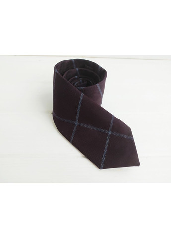 Галстук в клетку цвета баклажан Major Style (351892250)