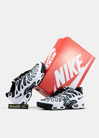 Білі Осінні кросівки чоловічі і жіночі nike air max tn plus drift white | найк аір макс тн плюс дріфт білі No Brand