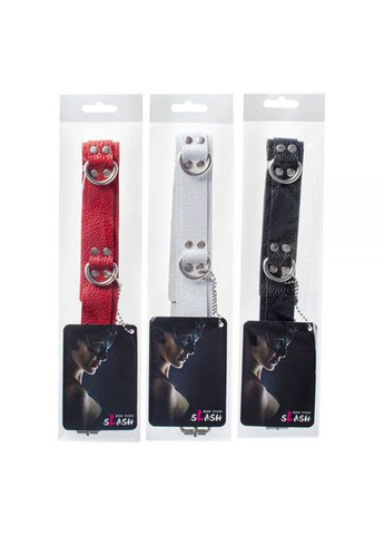 Нашийник Slave Leather Collar, White - CherryLove Slash (329153212)