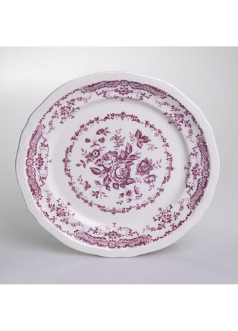 Столовий сервіз порцеляновий Bitossi 32 предмети на 6 персон, рожевий Yiwu (368766092)