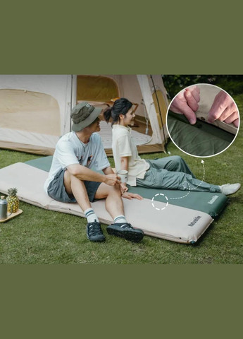 Килимок самонадувний CNK2450WS020 100мм Dark green Naturehike (341540666)