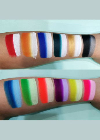 Аквагрим набор 12 цветов и 2 кисти RT013A Ophir (302241787)