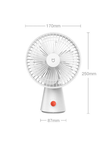 Портативный вентилятор Xiaomi Desktop Mobile Fan (SK-RV) MiJia (359426753)