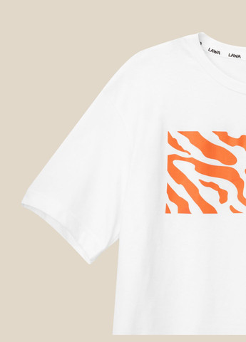 Футболка с принтом женская P-WB02341 Белый shop (2000990545039) LAWA - (328990337)