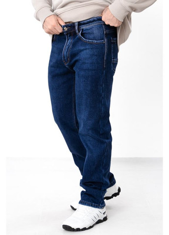 Зимові чоловічі джинси на флісі класичного крою (плюс сайз) (p-18254) Носи своє (365629743)