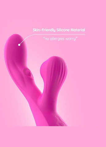 Вакуумный двойной вибратор Double Sucker арт03 No Brand (339864686)