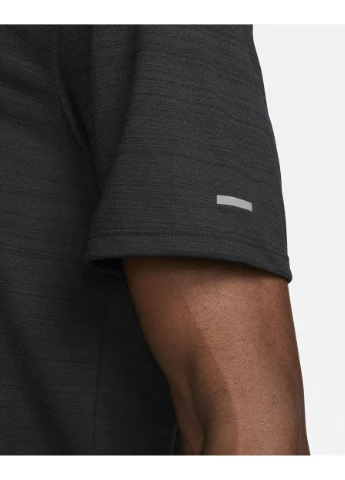 Черная футболка df miler top ss black cu5992-010 Nike