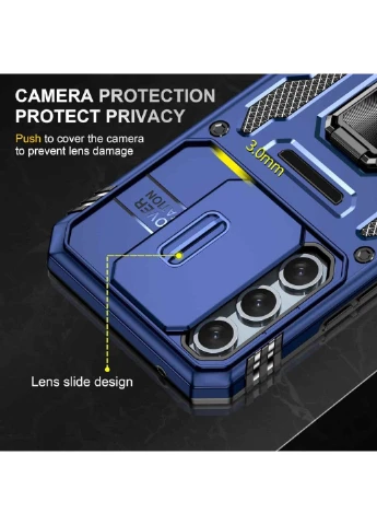 Ударостійкий чохол Camshield Army Ring для Samsung Galaxy S25 / S24 Epik (336943092)