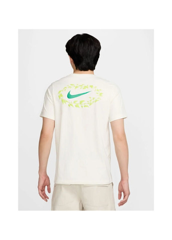 Біла футболка чоловіча blooming white Nike