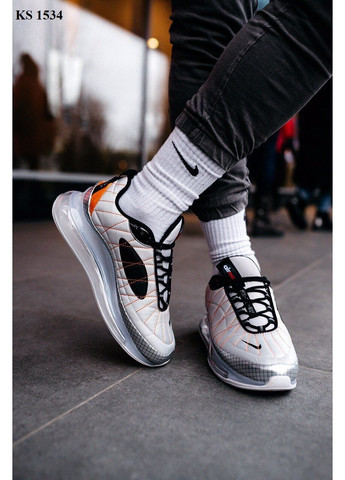 Комбіновані Осінні кросівки чоловічі nike air max am720-818 найк аір макс No Brand