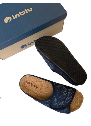 Капці жіночі відкриті на корковій устілці з липучкою Inblu (360771664)