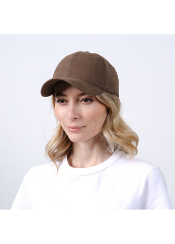 Бейсболка з регулятором жіноча бавовна бежева ПАУЛО LuckyLOOK 745-681 (323582316)