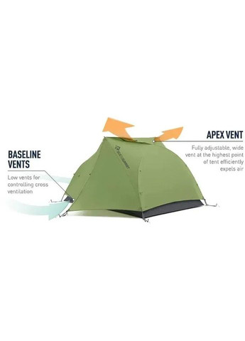 Намет двомісний Alto TR2 Plus, Fabric Inner, Sil/PeU Fly, NFR, Green Sea To Summit (334671277)