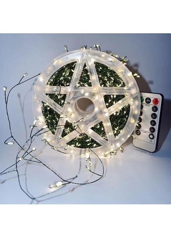 Гірлянда вулична матова лампочка теплий колір 5 метрів 10 ламп (47728-_355) XPRO (369609623)