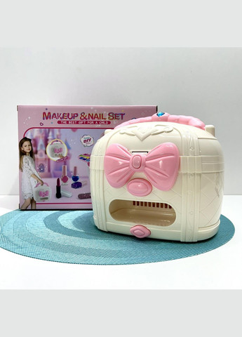 Набір косметики дитячий в скриньці тіні рум'яна помада набір для манікюру (HZ060) No Brand (335977487)