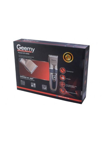 Беспроводная машинка для стрижки волос GM-6066 с дополнительным аккумулятором Geemy (323486155)
