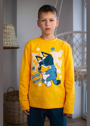 Світло-жовта піжама для хлопчика hc (h001-6076-023-33-4) No Brand