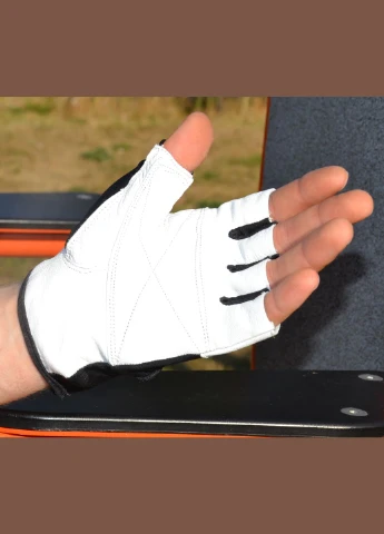 Рукавички для фітнесу MFG-444 Fitness White (A-012792) Mad Max (313102611)