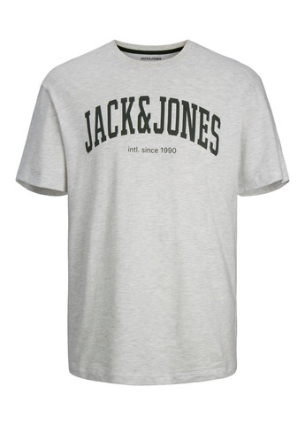 Сіра футболка,сірий з принтом,jack&jones Jack & Jones