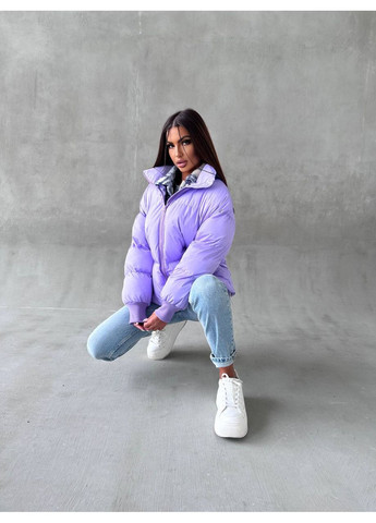 Бузковий зимній Пуховик No Brand