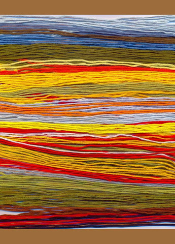 Набор для вышивания по нанесённой на канву схеме "Chickens and egg". AIDA 14CT printed, 34*34 см Joy Sunday (313614436)