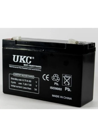 Акумулятор UKC Battery WST-10 6V 10A AeroStream (399779882)
