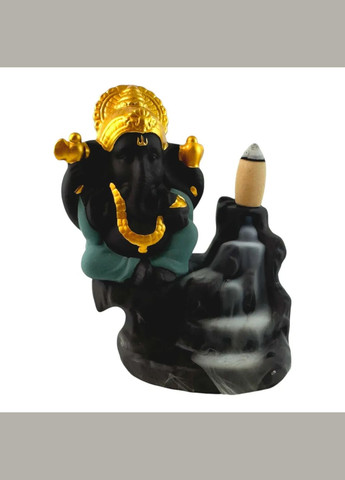 Підставка під пахощі Back Flow "Ганеша" бірюза (11,2 х9, 5х6 см) No Brand (316717980)