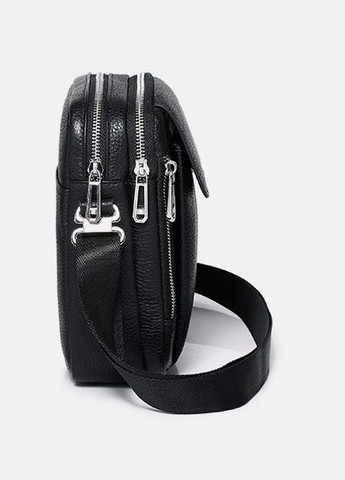 Мужская кожаная сумка-барсетка через плечо черная BX-09164 Bexhill (338373020)