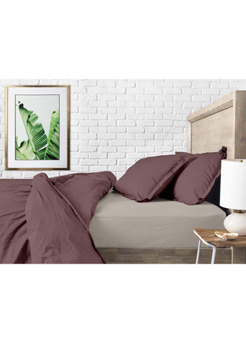 Полуторна постіль з простирадлом на гумці Mousse CS3 160х220 см Cosas (307386686)