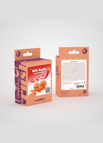 Масажні вибухові кульки з перцем Balls lub Hot Crushious (297397030)