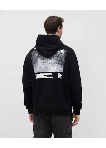 Мужская кофта с красивыми кубиками принтом, черная, в стиле stussy. No Brand (363819830)