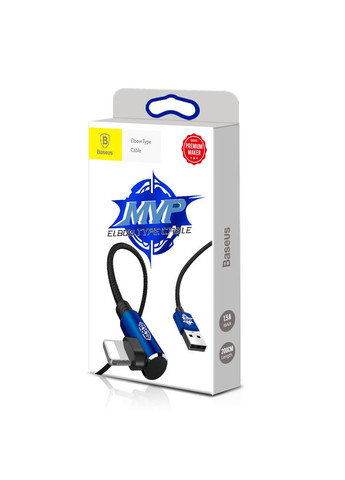 Кабель MVP Elbow CALMVP Lightning 1.5A 2m Синій, A03 Baseus (337994460)