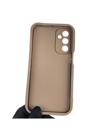 Чехол силиконовый Soft Touch с 3D принтом для Galaxy A24 (SM-A245F) коричневый (Полная защита камеры) Samsung (371652985)