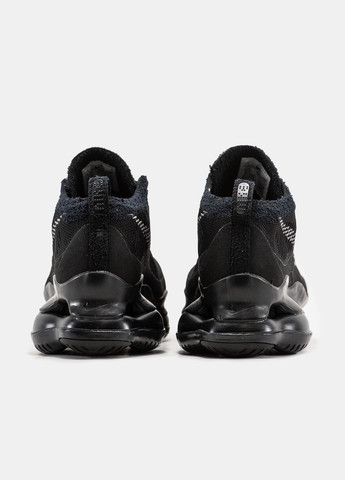 Черные демисезонные кроссовки мужские nike air max scorpion fk black | найк аир макс скорпион фк черный No Brand