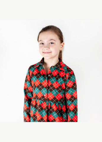 Червона сукня дитяча з начісом scotland dexter's (279760722)