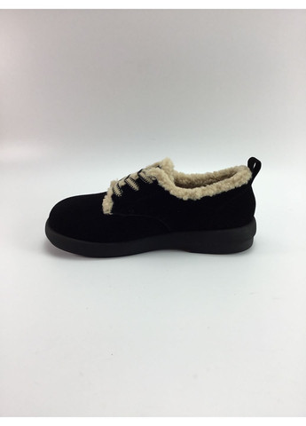 ALLSY Женские зимнте туфли черный з натуральная замша, китай — зима (358650543)