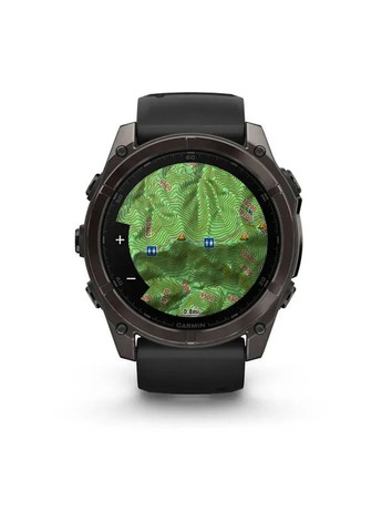 Смарт-годинник fenix 8 51mm,AMOLED,Saph,CrbnGryTi/Blk,Blk/PebbleGryBnd Garmin (357435804)