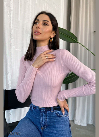 Водолазка в рубчик с воротом-стойкой Liton (303727754)