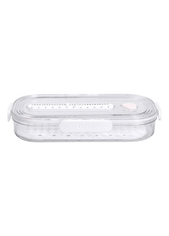 Контейнер для еды пластиковый 32.5х17.5х6 см пищевой контейнер с индикатором даты 1 л HP-27-7 Yiwu (370802155)