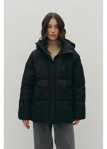 Черный зимний Пуховик Rica Mare