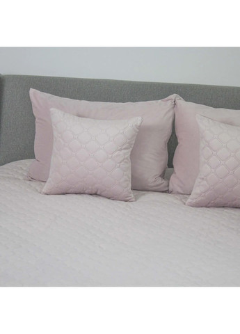 Велюрове полуторне покривало 150*210 см гіпоалергенне Світло-Рожевий (29830150210) ТЕП (366303397)