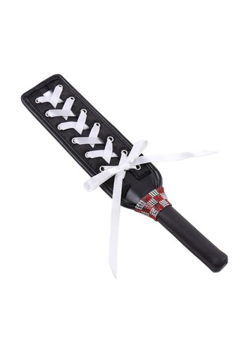 Шлепалка с белой шнуровкой Slapper Paddle Ribbon Vscnovelty (381406283)