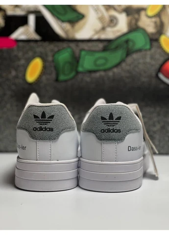 КРОССОВКИ ЖЕНСКИЕ ADIDAS DASS-LER WHITE/BEIGE АДИДАС АДИ ДАСЛЕР БЕЛЫЕ No Brand белые демисезоны (391018486)