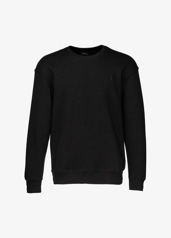 Черный свитшот однотонный мужской -35 черный shop (2000990785732) Demos (316015514)