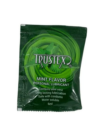 Набор из 5 оральных лубрикантов с разными вкусами по 6 мл Trustex AAA (302671012)