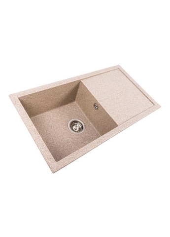 Гранитная мойка для кухни SOLID 7843 матовая Карамель Valeso (358059855)