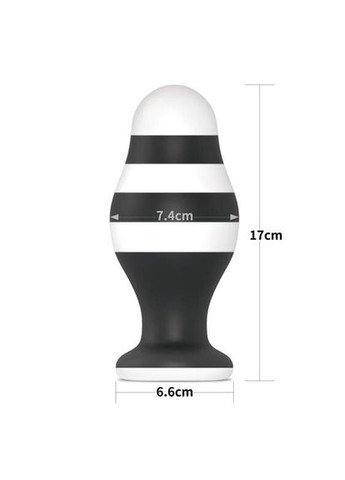 Анальна пробка X-Missioner Butt Plug 6.5" - CherryLove Lovetoy (329153111)