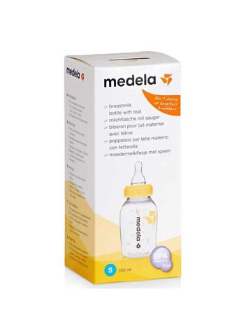 Бутылка с соской, S, 150 мл () Medela 200.2271 (331789231)