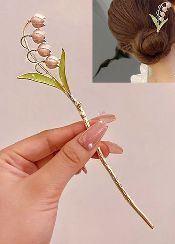 Заколка, китайські палички "Lily of the valley", 17,5 см Анна Ясеницька (285720589)